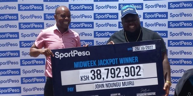 Newly Appointed Nyandarua County CEC Wins Sh38.8 Million SportPesa Jackpot