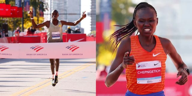 Kenyans Ruth Chepngetich and Benson Kipruto Win 2022 Chicago Marathon