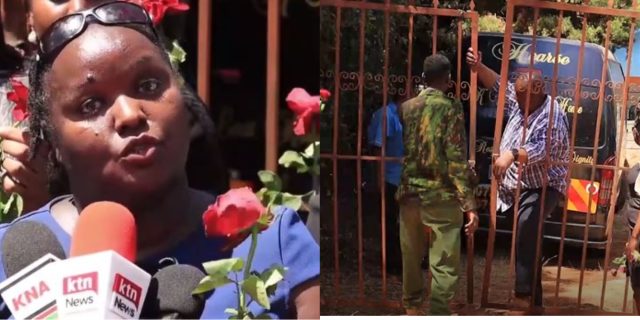 Drama in Murang'a as Kenyan Woman Barred from Attending 'Husband's' Burial After Traveling from the UK 