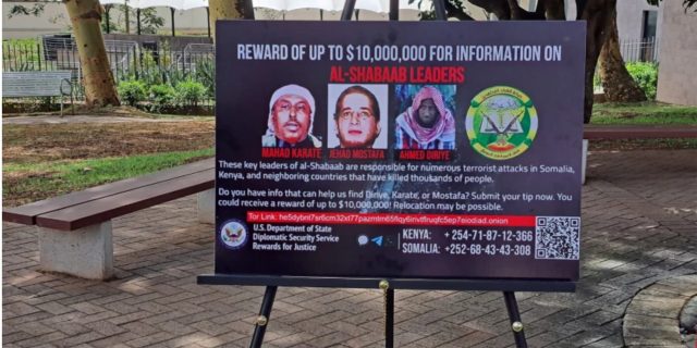 US Offers a $10 Million Bounty on Three Al-Shabaab Leaders Responsible for Attacks in Kenya 