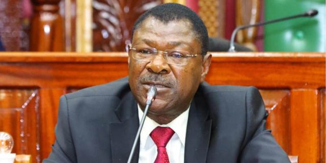 Speaker Wetang’ula Calls for Arrest of Suspect Impersonating Him on Twitter 