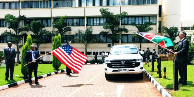 US Gov't Donates Vehicles, Motorcycles to Kenya Anti-Terror Police Unit 