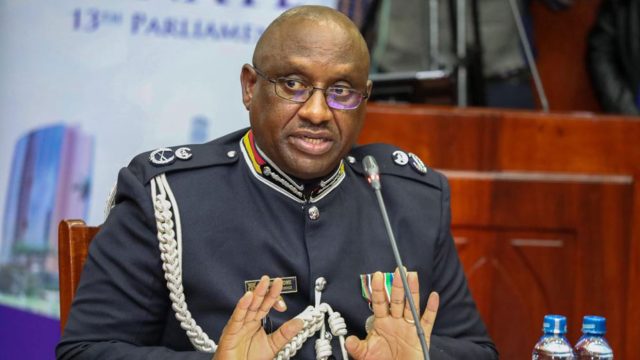 Inspector General of Police Koome on the Spot over 'Shoot-to-Kill' Order 