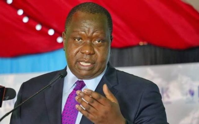 Gov't Denies Police Officers Raided Matiang'i's Karen Home