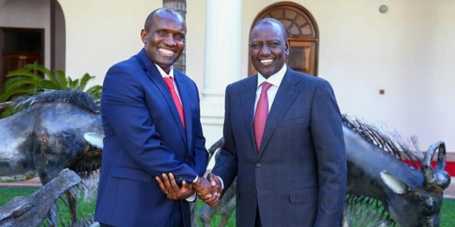 US-Based Kenyan Tycoon Julius Mwale, International Investors Meet President Ruto at State House