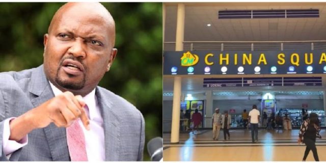 China Square Does Not Benefit Hustlers, CS Moses Kuria Says 