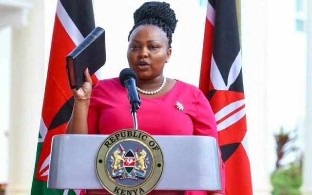 CAS Millicent Omanga to Head Immigration Services at Interior Ministry