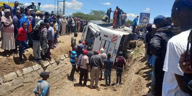 At Least 14 Killed After Pwani University Bus Collides with a Matatu in Naivasha