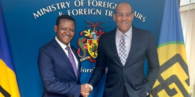 CS Alfred Mutua Seals Deal to Export Computers Built in Kenya to Barbados