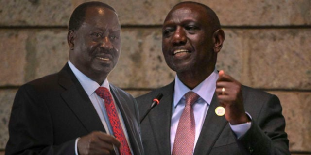 Ruto, Raila Agree to Have Peaceful Resolution Talks