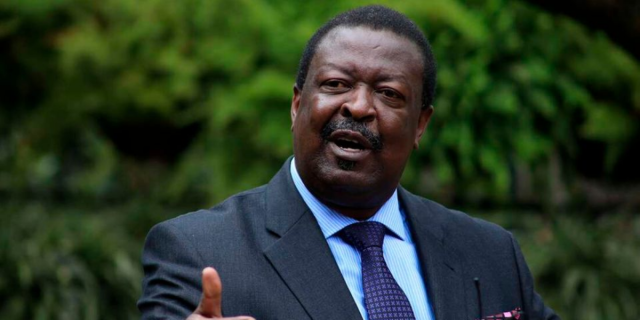 Mudavadi Asks Western Kenya to Rally Behind Ruto