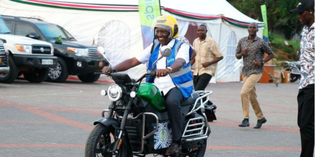 President Ruto Launches Electric Boda Bodas in Mombasa