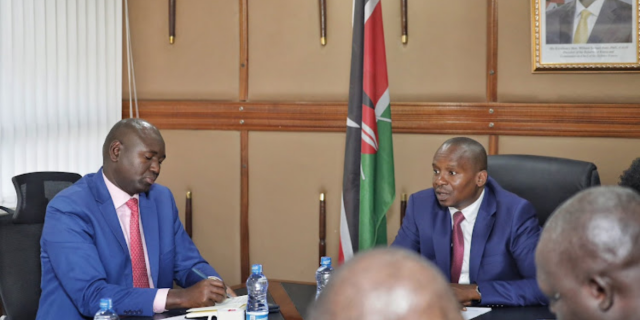 Kenya Passport Backlog: Kindiki Meets Immigration Officers at Nyayo House