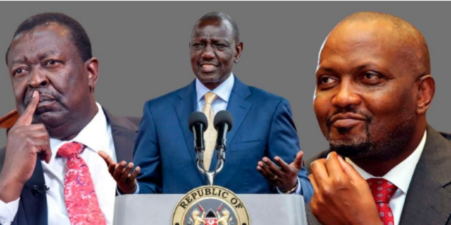 Who Will Check Civil Servants? Ruto Clarifies Mudavadi, Kuria Roles