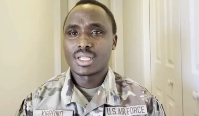 Benard Kiprono: From Selling Mitumba to Winning a Green Card, to Joining the US Air Force