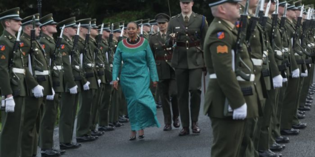 Kenyan Ambassador Receives High-Profile Irish Military Reception