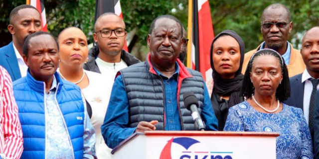 Odinga's Potential Departure Sparks Power Struggle in Azimio Coalition