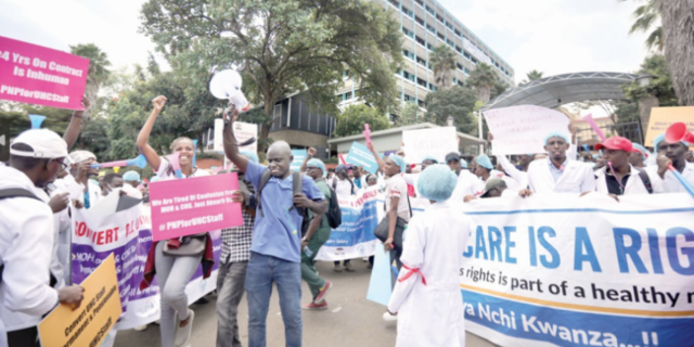 Nationwide Doctors' Strike Cripples Healthcare Services in Kenya