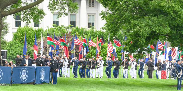 Kenyan Diaspora Connects with Visiting Leaders on White House Lawns