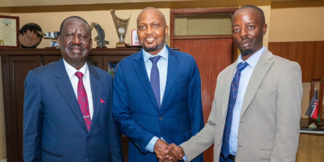 Moses Kuria, Raila Forge Unexpected Alliance for National Dialogue