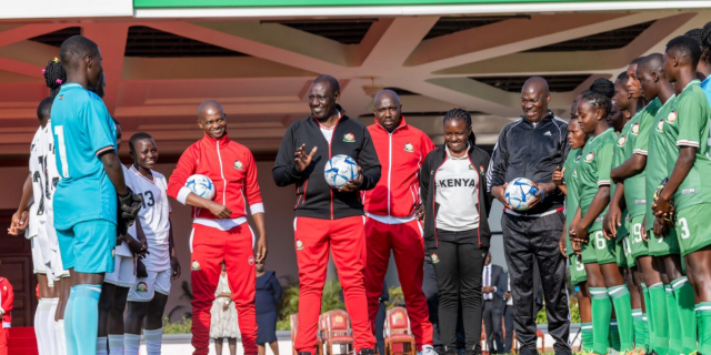 Kenya's First World Cup Football Team Departs for Training