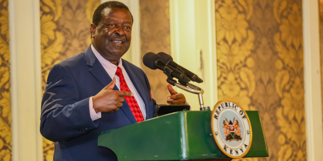 Stay Away From War Zones, Mudavadi Warns Kenyans