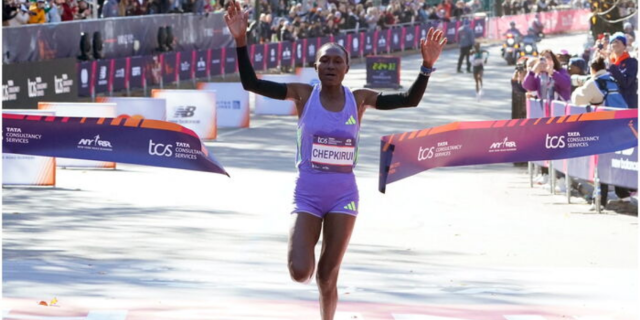 Kenyan Trio Dominates NYC Marathon as Chepkirui Claims Victory