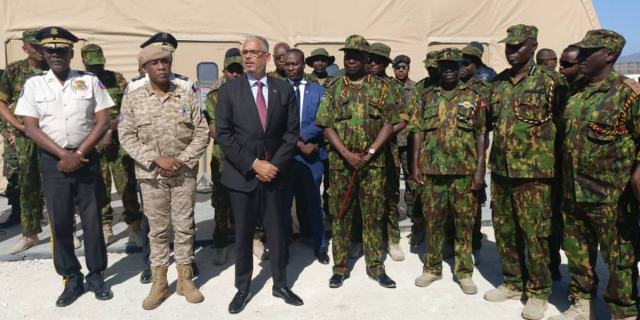 Haitian PM Celebrates Kenya's Independence with Multinational Troops